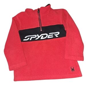 Spyder Brand Boy's Qtr-zip Fleece Pullover